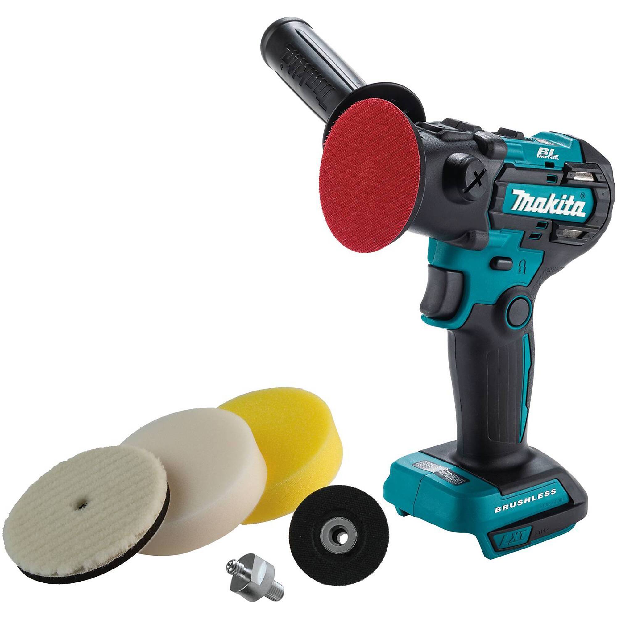 Makita® 18V LXT® Brushless 3" Polisher / 2" Sander, Model# XVP01Z